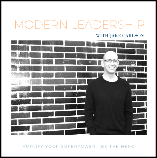 Podcast - Modern Leadership Logo with frame